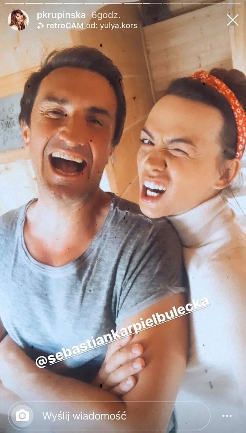 Paulina Krupińska i Sebastian Karpiel-Bułecka