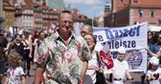 Protest antyszczepionkowców w Warszawie. W pochodzie szedł Wojciech Cejrowski