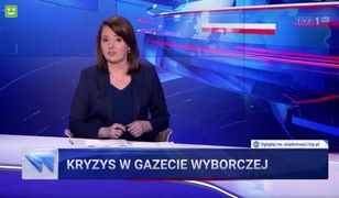 "Wiadomości" o kryzysie "Wyborczej". Dobór ekspertów szokuje