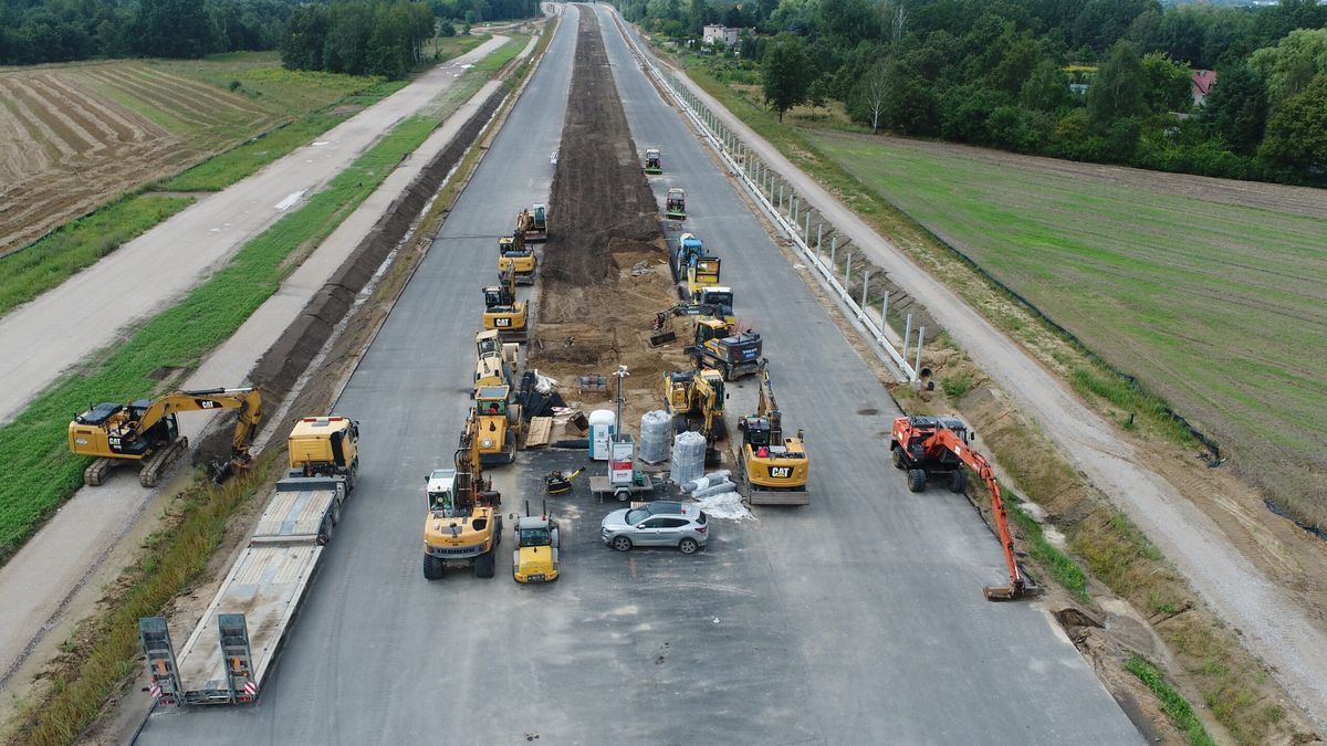 Budowa drogi ekspresowej S14 odc. Aleksandrów Łódzki - A2