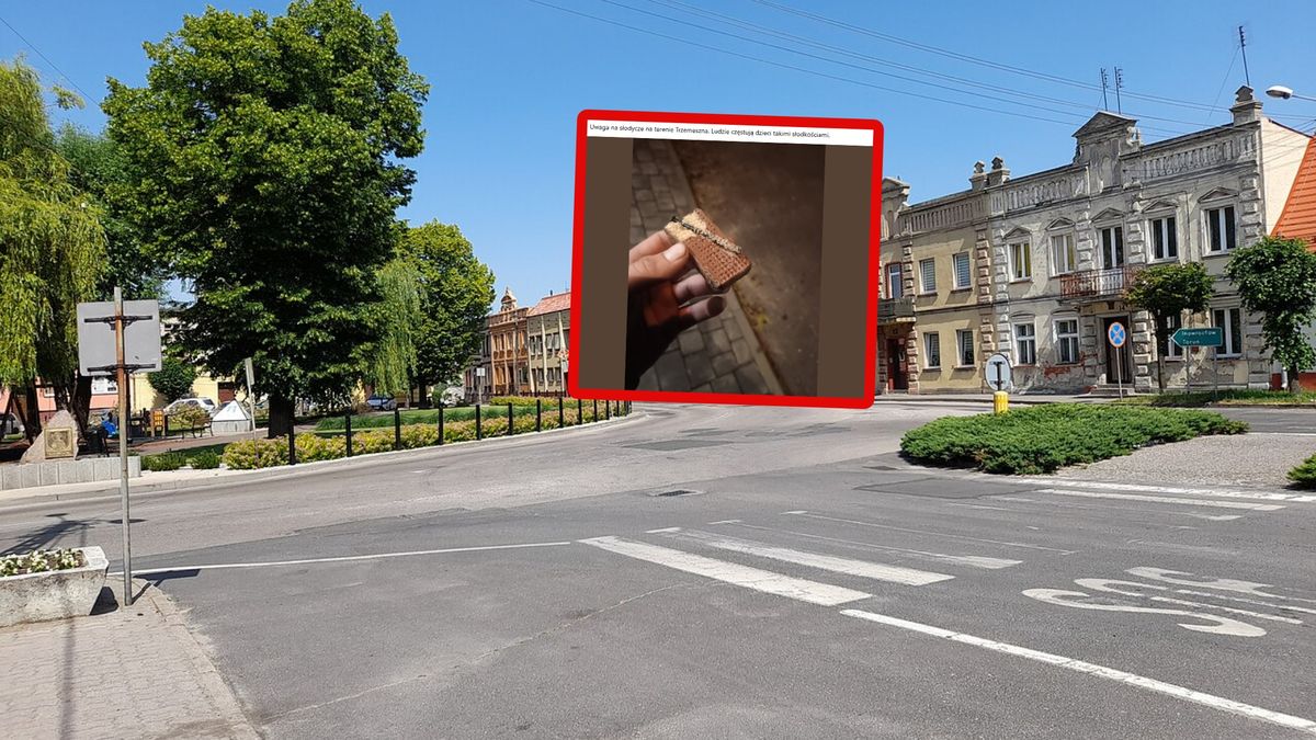 Alarm w Trzemesznie. Cukierki miały wkręty.