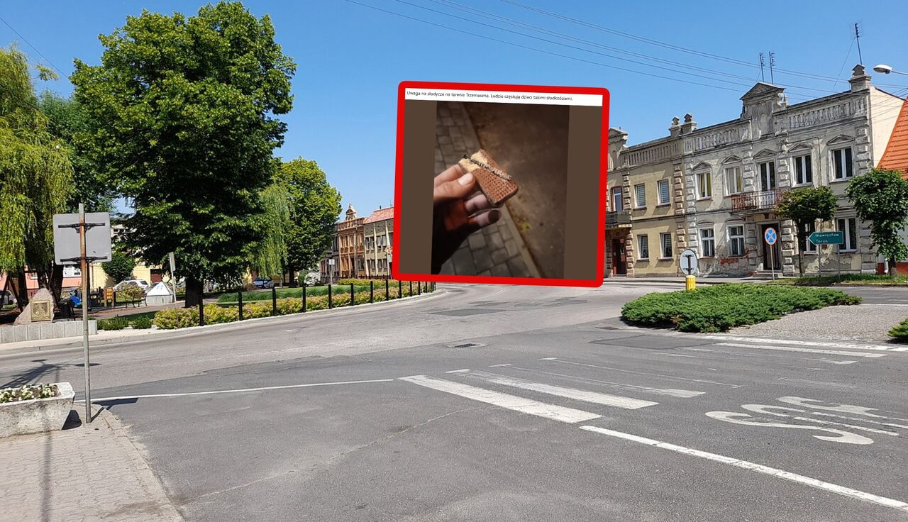 Zbierali cukierki. I nagle coś takiego. Ludzie aż się gotują