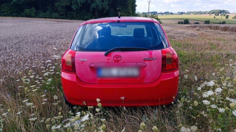 Syców: Policjanci w akcji – odzyskano skradziony samochód