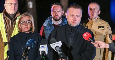 "Wy się zapiszcie do tego PiS-u". Gorąco na konferencji ws. pożaru