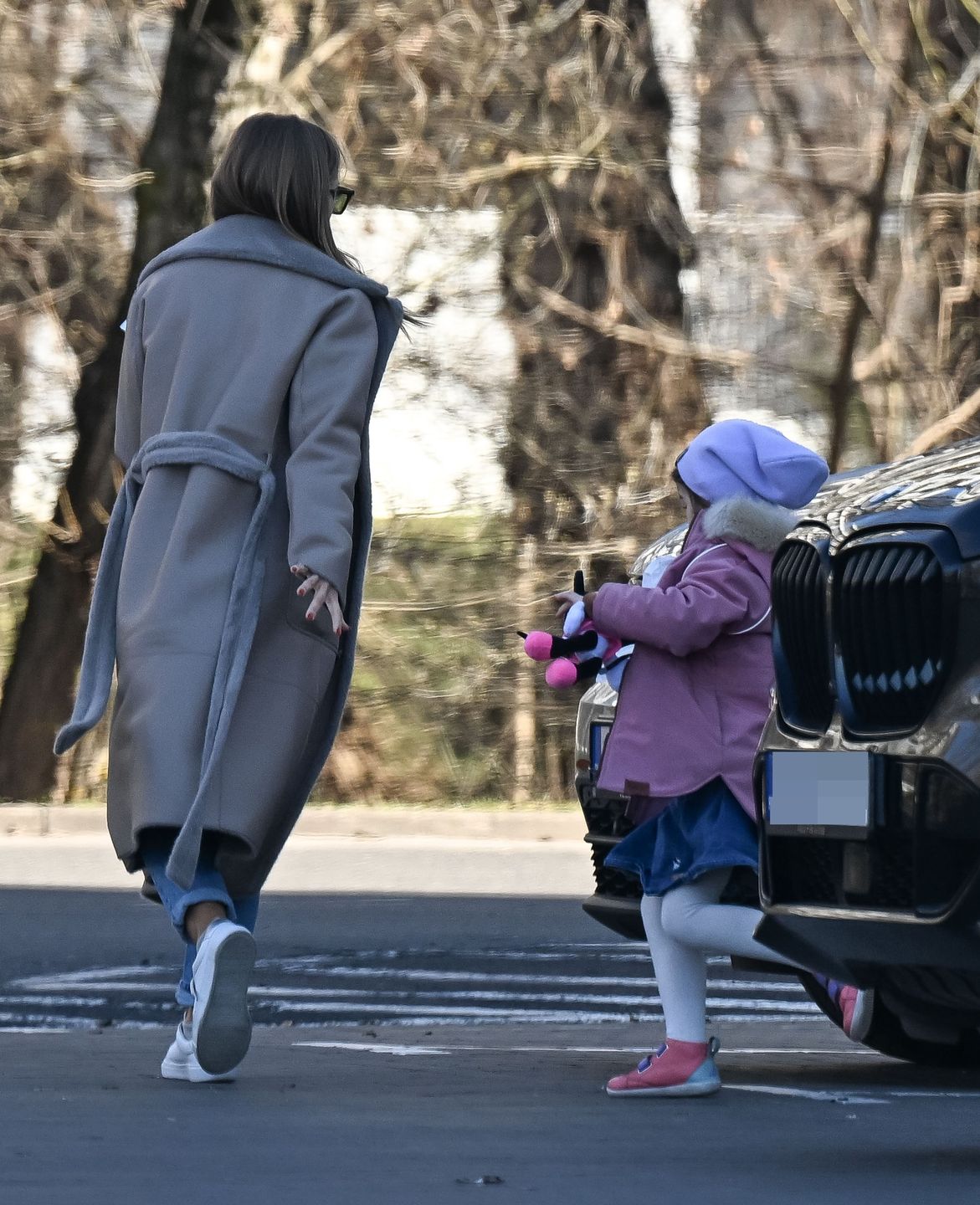 Agnieszka Kaczorowska po treningu do "TzG"