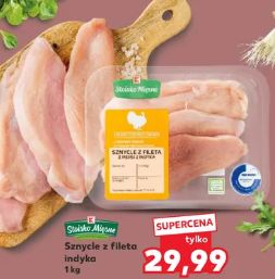 Promocyjne sznycle z indyka są dobrym składnikiem obiadu