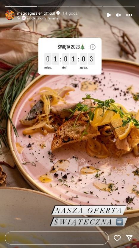 Świąteczne menu u Magdy Gessler. Ile zapłacimy za pierogi i makowca?