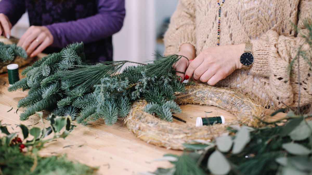Stroik na świąteczny stół jak zrobić
