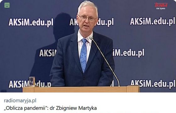 YouTube usunął z kanału Radia Maryja wykład o epidemii. CMWP: to wyjątkowo bulwersująca cenzura