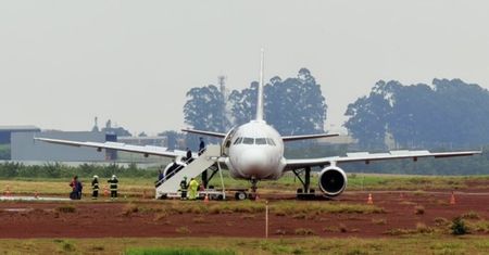 Airbus A320 LATAM zjechał z pasa w Cascavel. Pasażerowie ewakuowani
