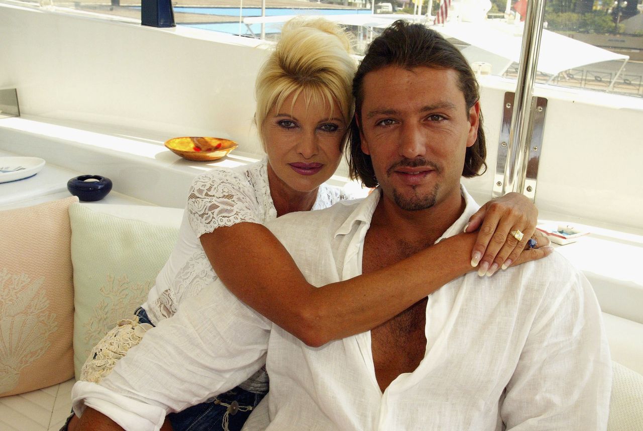 Ivana Trump i Rossano Rubicondi w 2003  roku