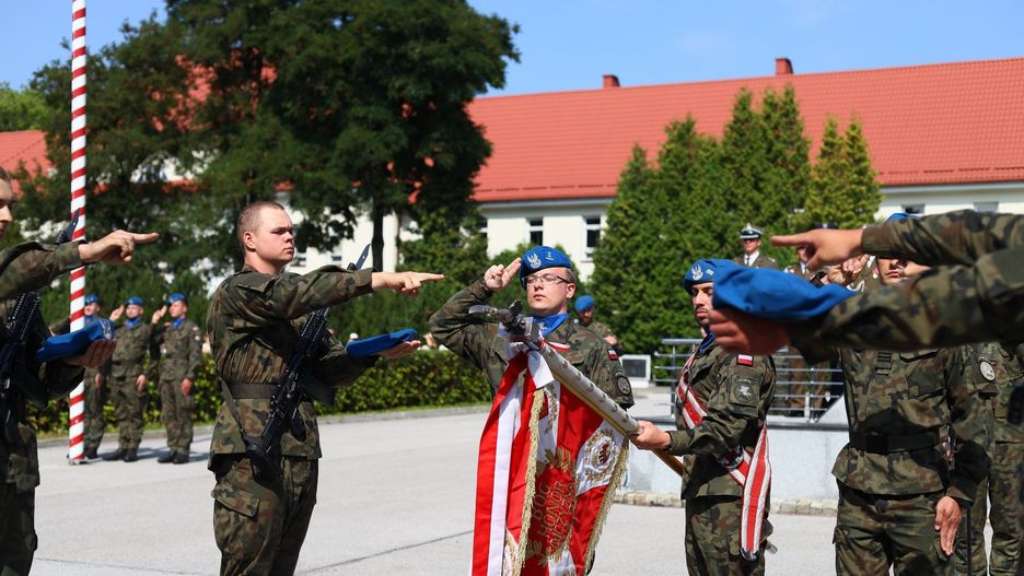 W sobotę, 9 sierpnia przysięgę wojskową złożyło 68 elewów