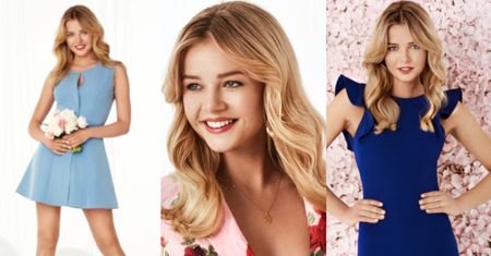 Katarzyna Szklarczyk z "Top Model" śmieje się do kwiatów w nowej kampanii reklamowej