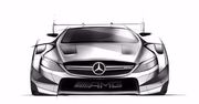 Mercedes-AMG C 63 Coupé DTM (2016) na pierwszych szkicach