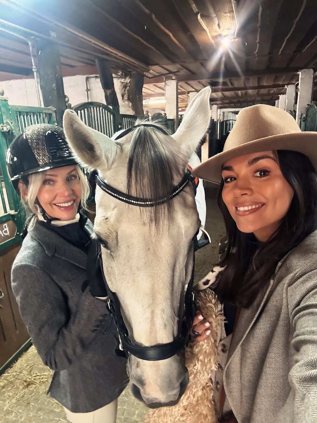 Agnieszka Woźniak-Starak na Hubertusie w Gałkowie