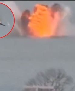 Fatalna pomyłka Rosjan? Myśliwiec runął do morza.