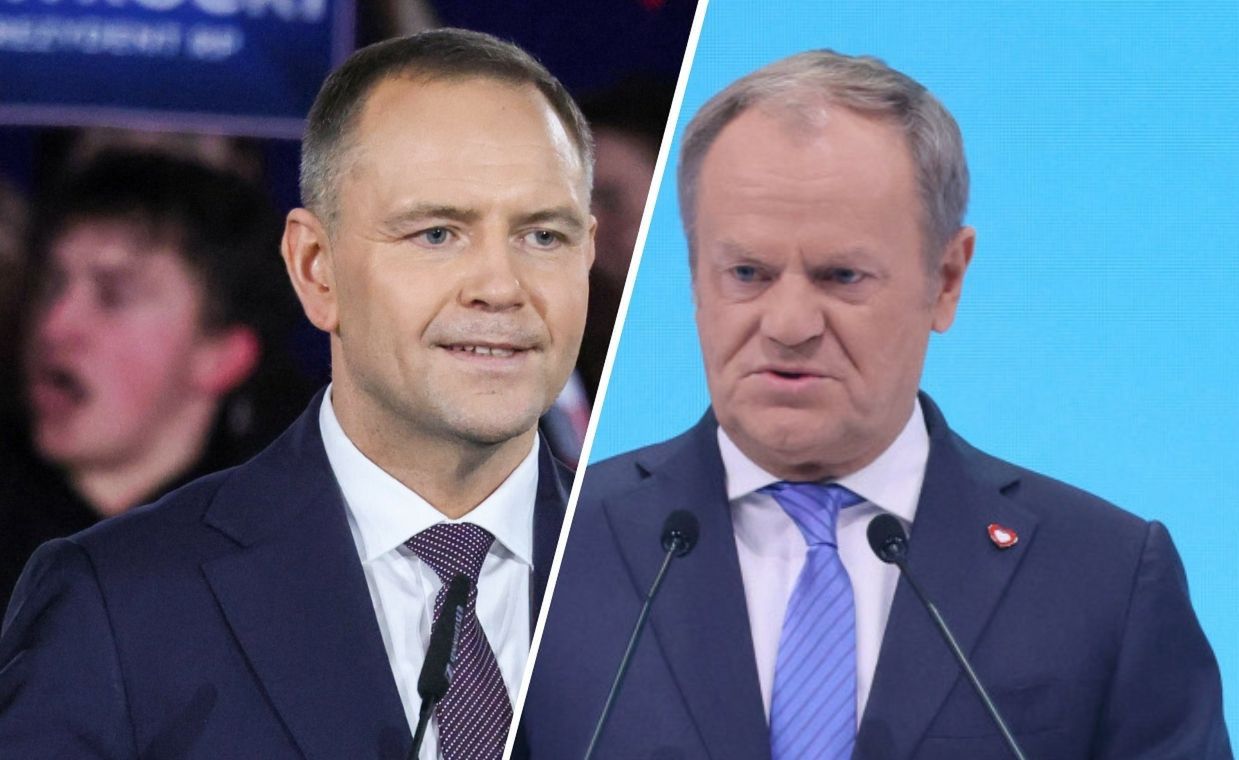 Ocenili współpracę Nawrockiego z Tuskiem. Ponad połowa była zgodna