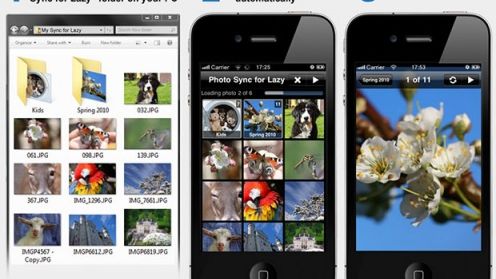 PhotoSync for Lazy - bezprzewodowa synchronizacja zdjęć z iPhone'a na PC 1