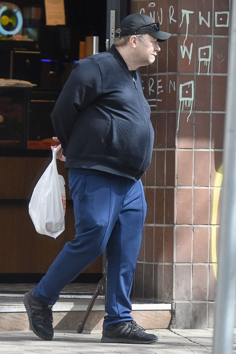 Olaf Lubaszenko łamie przepisy na mieście