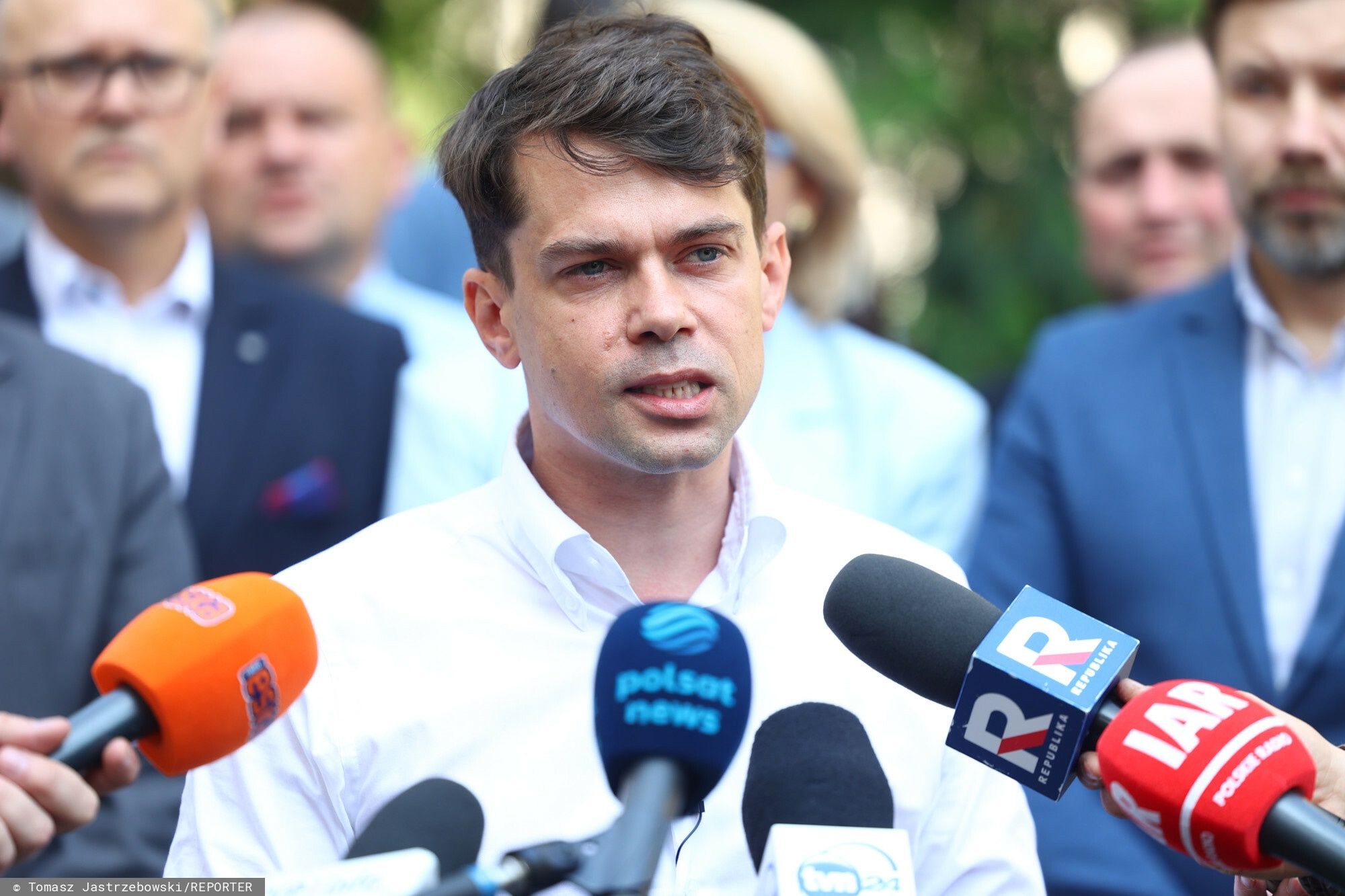Micha? Ko?odziejczak odchodzi z Ministerstwa Rolnictwa18.06.2025 Warszawa Konferencja prasowa Michala Kolodziejczaka, fot. Tomasz Jastrzebowski/REPORTERN/z: Michal KolodziejczakTomasz Jastrzebowski/REPORTER