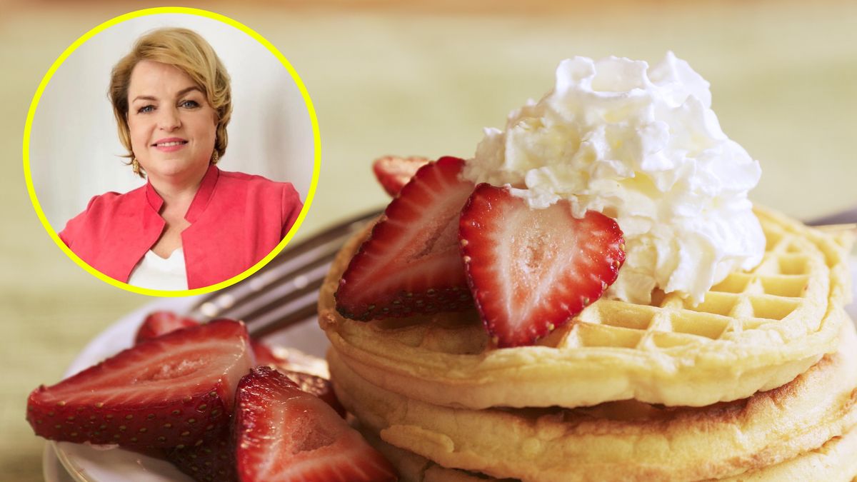 Przepis na tanie gofry od Katarzyny Bosackiej 