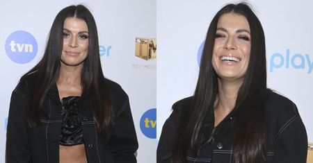 Magdalena Stępień odsłania brzuch w eleganckiej stylizacji podczas finału "Top Model" (ZDJĘCIA)