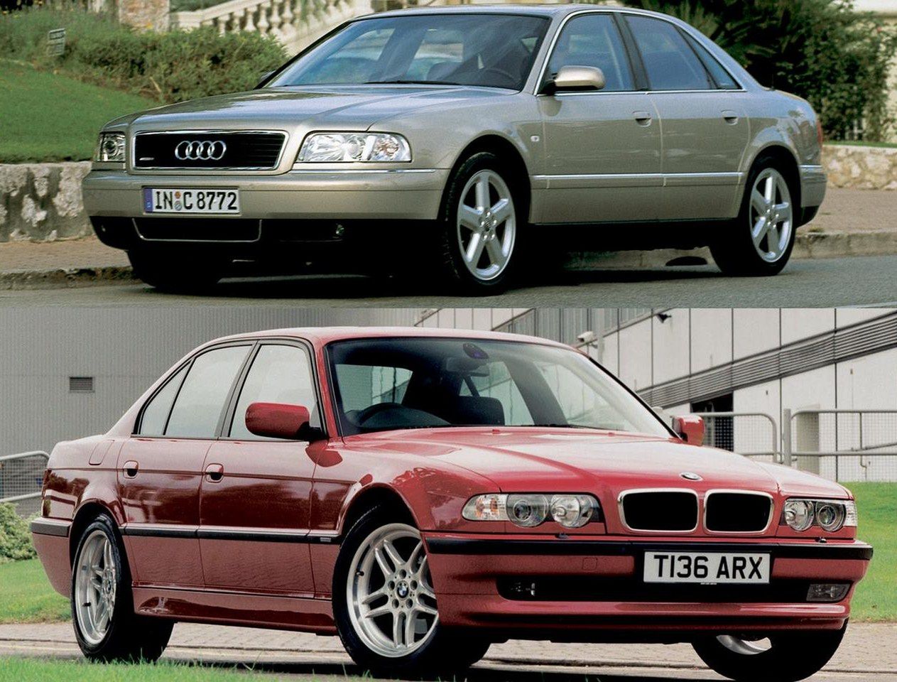 Audi A8 i BMW Serii 7