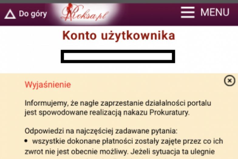 Właściciele Roksa.pl zatrzymani. Grozi im do 10 lat więzienia