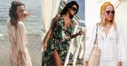 Stylowe sukienki plażowe - jakie wybierają gwiazdy?