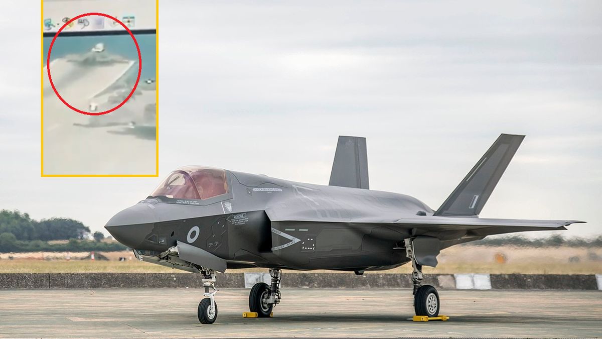 Katastrofa brytyjskiego myśliwca F-35