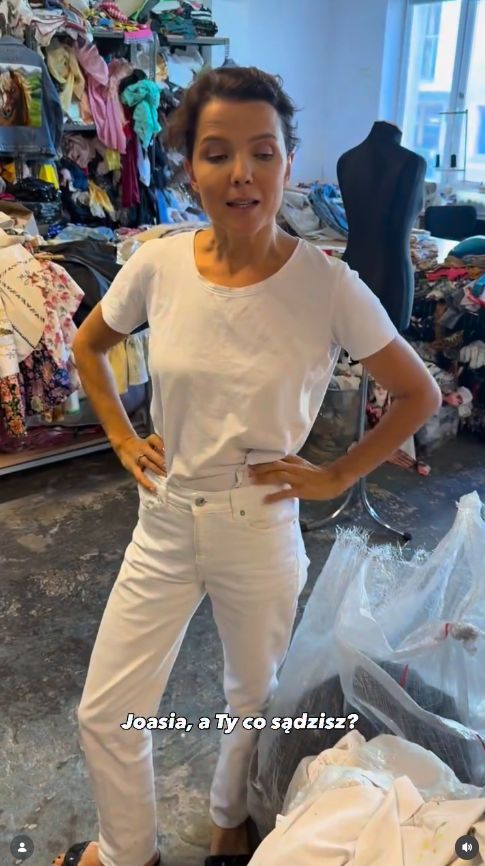 Joanna Jabłczyńska wbija szpilę produkcji "Nigdy w życiu"