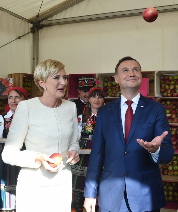 Agata Duda wróciła do pracy