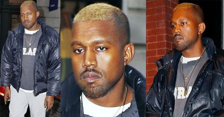 Smutny Kanye West w Nowym Jorku. "Od dawna nie widział dzieci" (ZDJĘCIA)