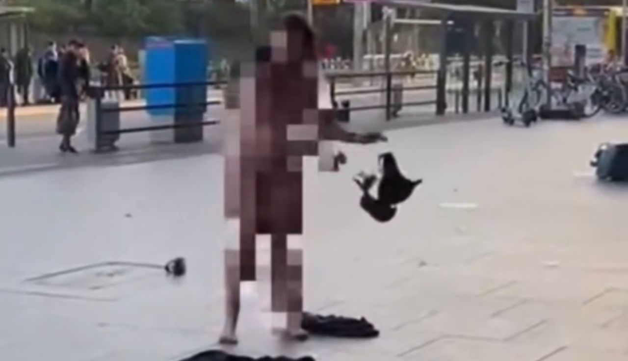 Nagle zaczęła się rozbierać. Sceny we Wrocławiu. Głos z policji