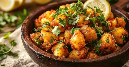 Aloo gobi z nazwy brzmi dziwnie, ale to kulinarne mistrzostwo świata dla fanów ziemniaków