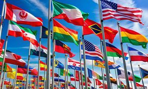 Pokaż, że uważałeś w szkole. Rozpoznaj flagi ze zdjęć