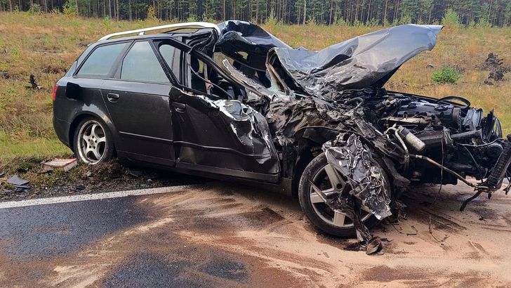 Wypadek pod Jastrowiem. Jeden z kierowców był pijany