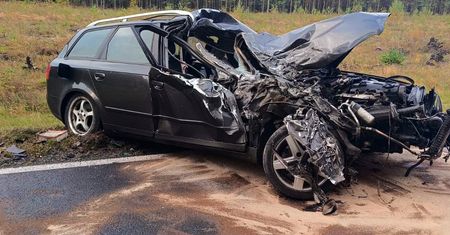 Wypadek pod Jastrowiem. Jeden z kierowców był pijany