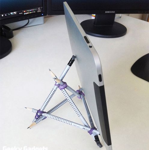 Podstawka do iPada zrobiona z ołówków! 2