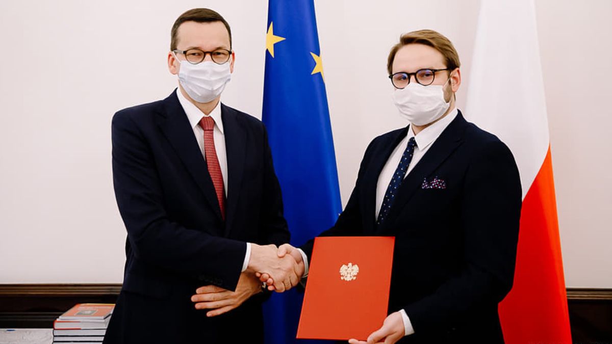 Bartosz Orzeł w poniedziałek odebrał nominację na pełnomocnika programu Czyste Powietrze