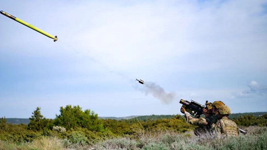 Odpalenie zestawu FIM-92 Stinger podczas ćwiczeń