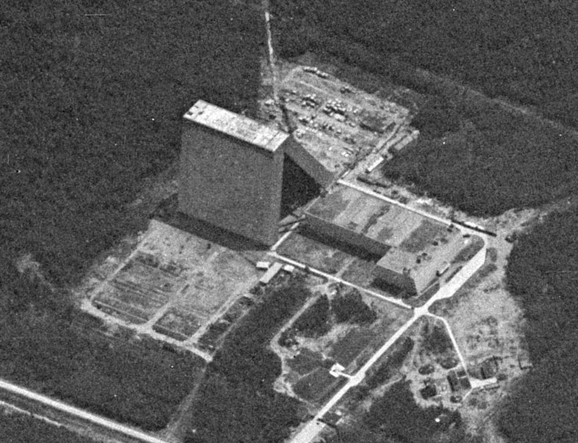 Jeden z radarów Dunaj-3 pracujących na rzecz systemu A-35