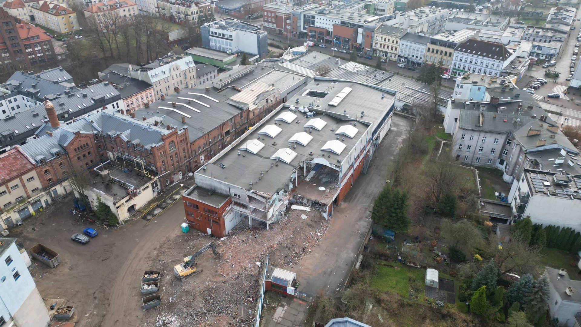 Rozbiórka Broka w Koszalinie