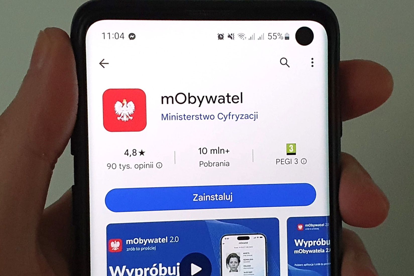 Masz mObywatela? Niektóre funkcje będą niedostępne