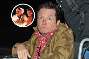 Ciężko chory Michael J. Fox na specjalnym pokazie "Powrotu do przyszłości"