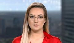 Justyna Bryszewska prowadzącą „TVP Info Flesz”