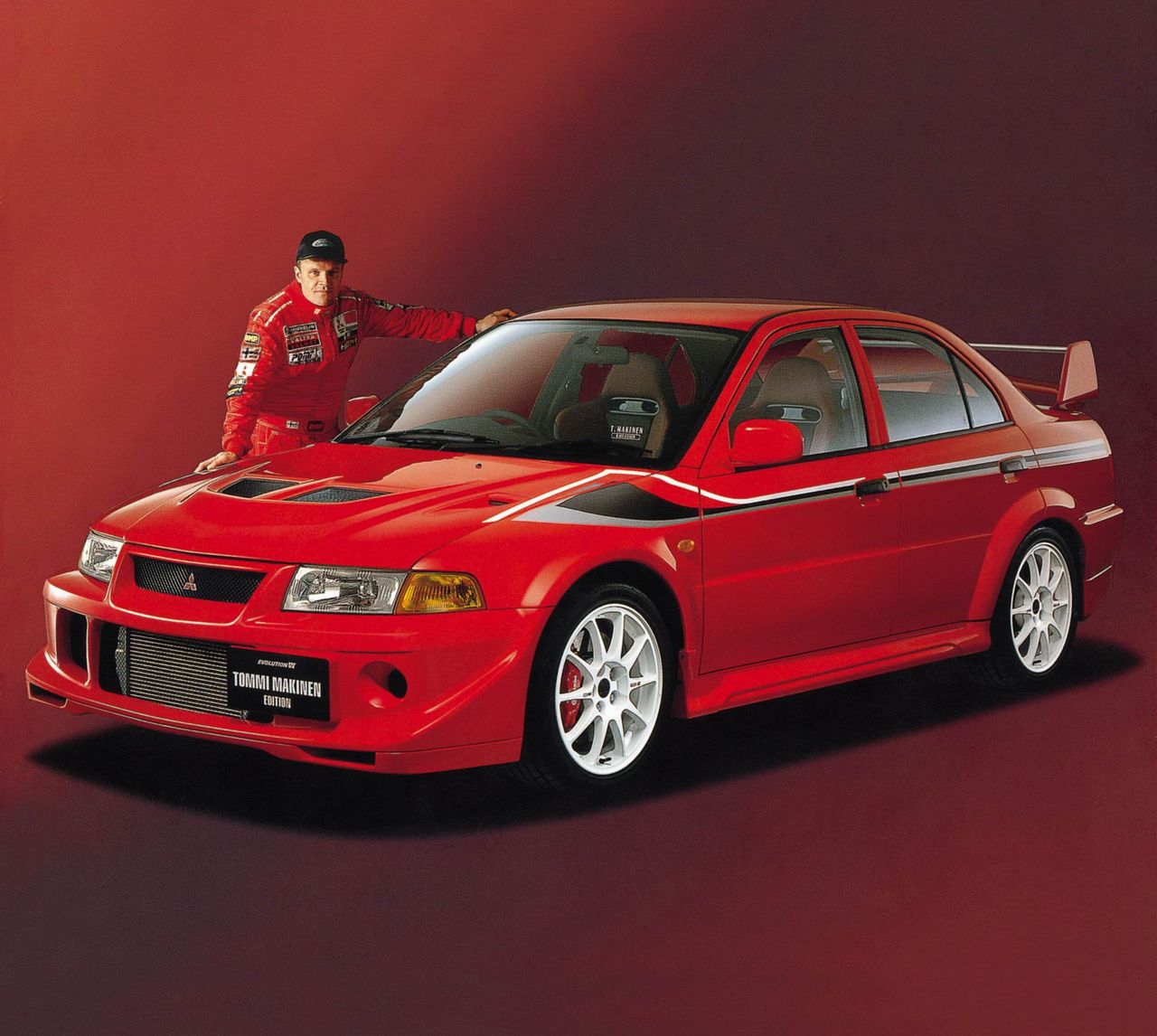 Mitsubishi Lancer Evolution VI Tommi Mäkinen Edition z roku 2000. Najbardziej ceniony model Lancera Evo, a przez to być może i Mitsubishi w historii (fot. Mitsubishi)