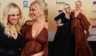 Rebel Wilson i jej narzeczona na ceremonii wręczenia australijskich nagród AACTA Awards 2024. Zadały szyku? (ZDJĘCIA)