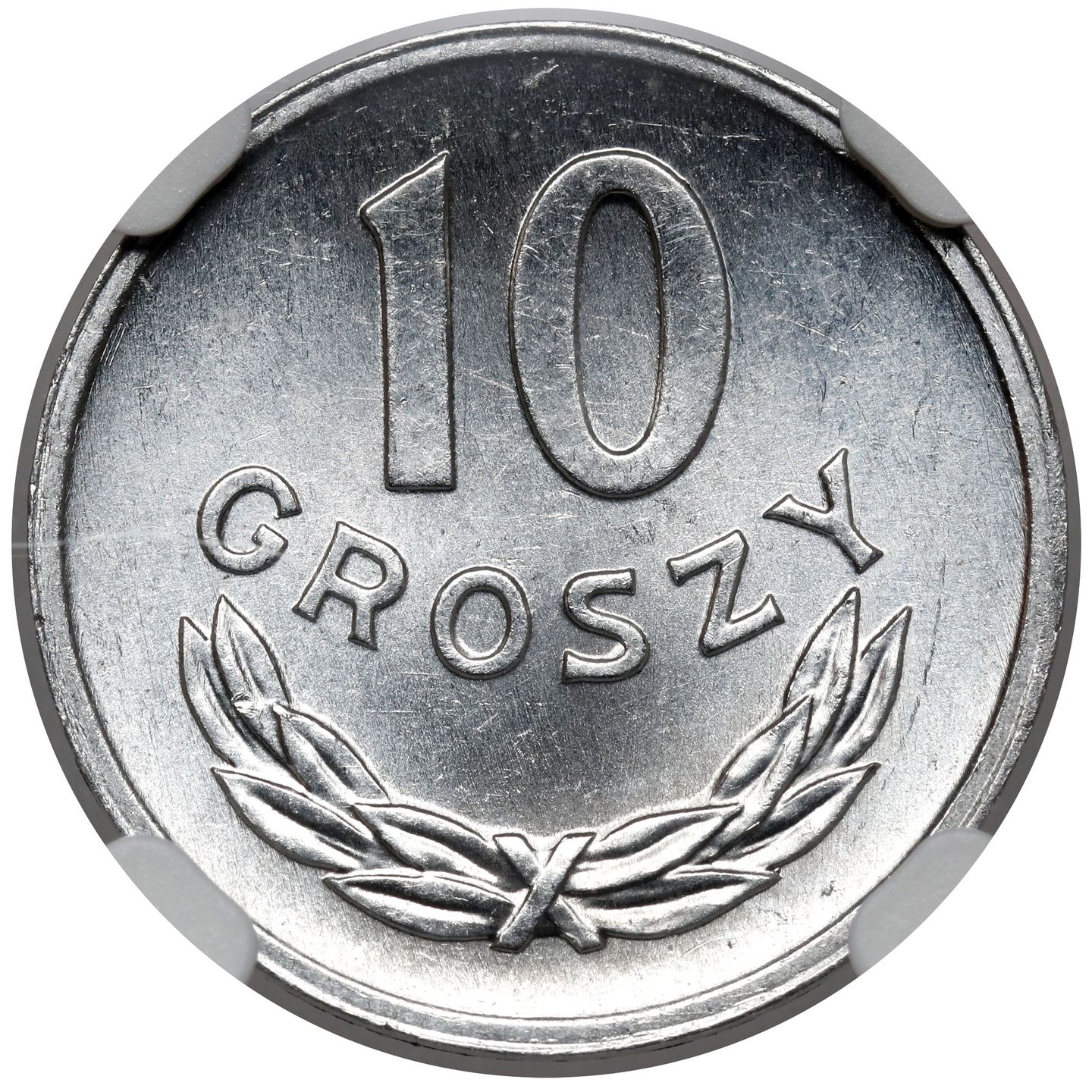 10 groszy z 1973 r., które osiągnęło cenę 33 tys. zł na aukcji
