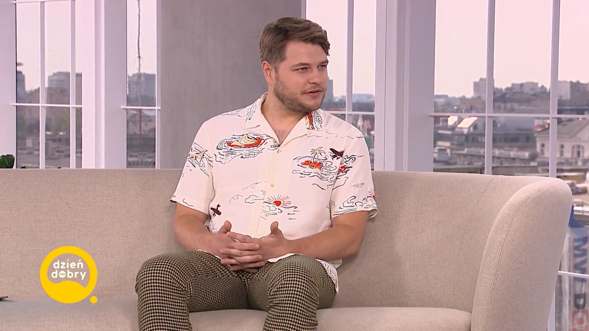 Jakub Wellman w programie "Dzień dobry TVN"